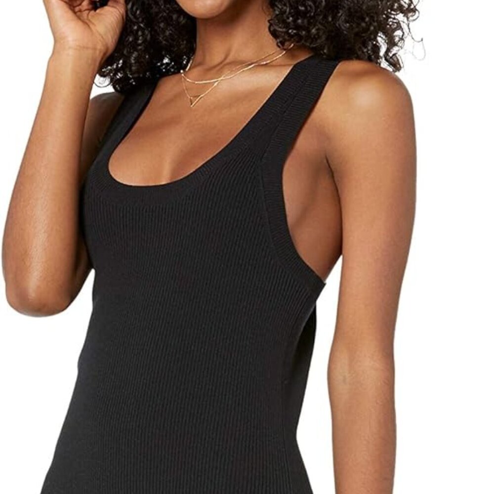 Midi Sweater Tank Dress